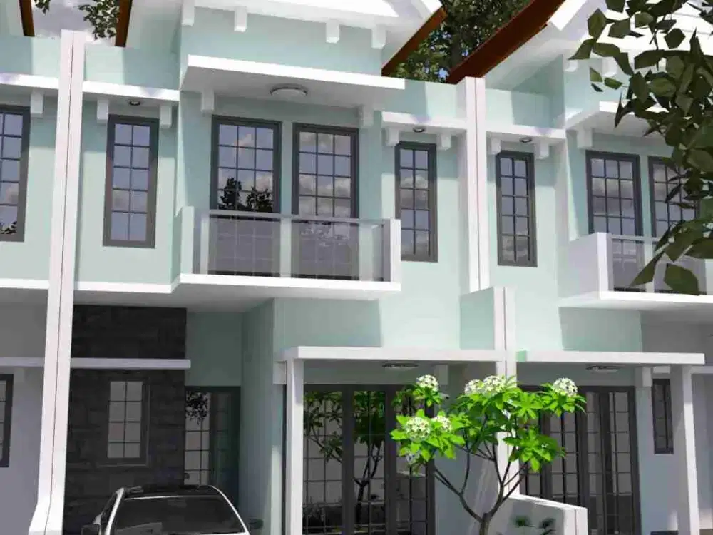 rumah 2 lantai merjosari