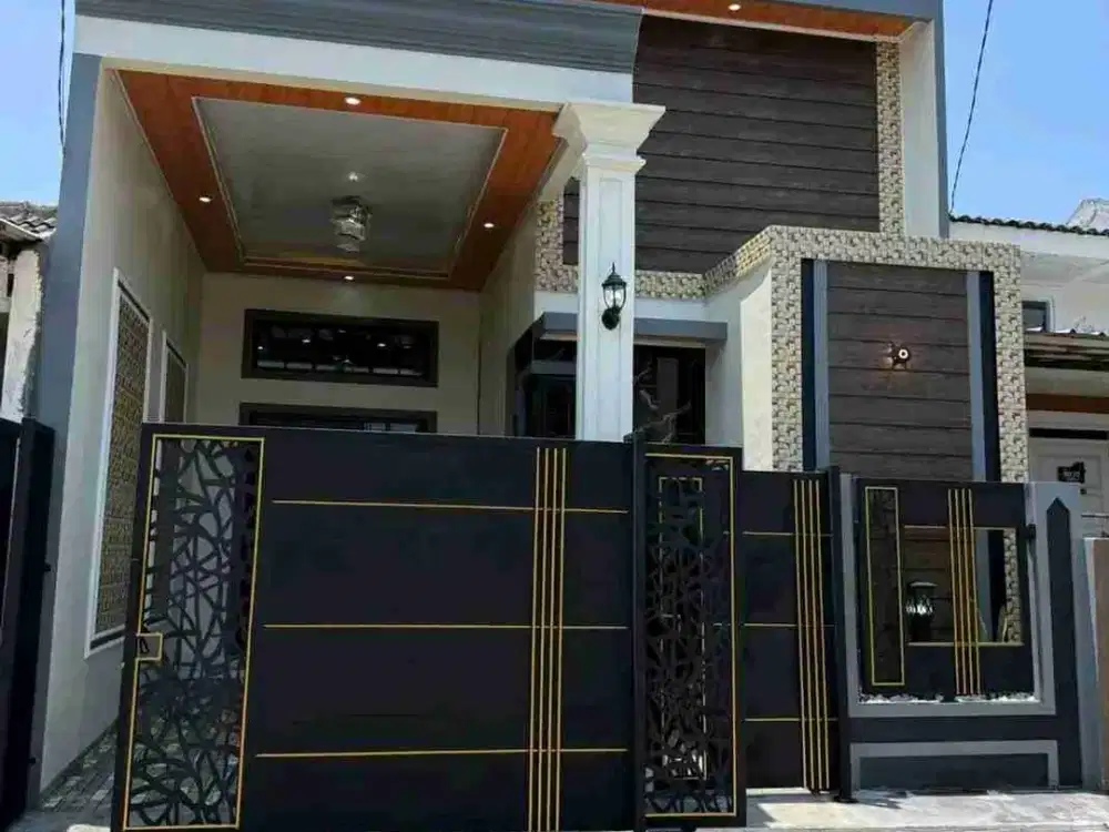 dijual rumah murah siap huni modern citra indah city Jonggol