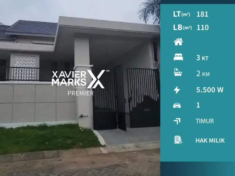 Rumah Modern Siap Huni Sangat Nyaman Di Villa Puncak Tidar Malang