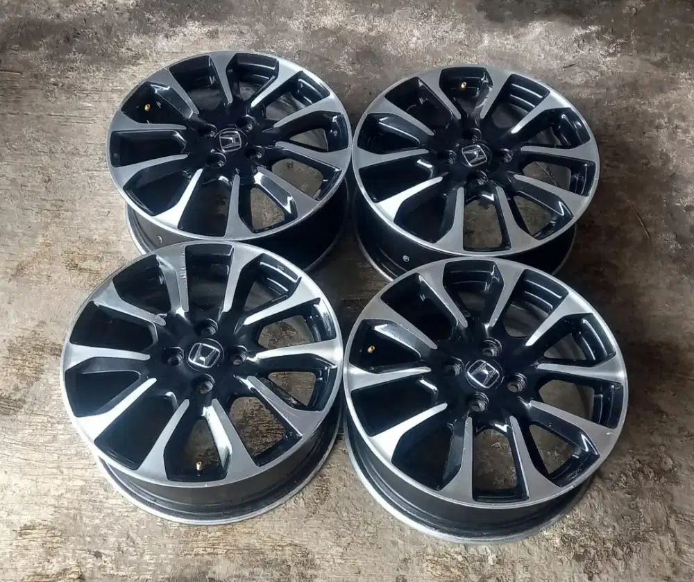 Velg oem honda jazz RS by enkei ring 16 pcd 4x100