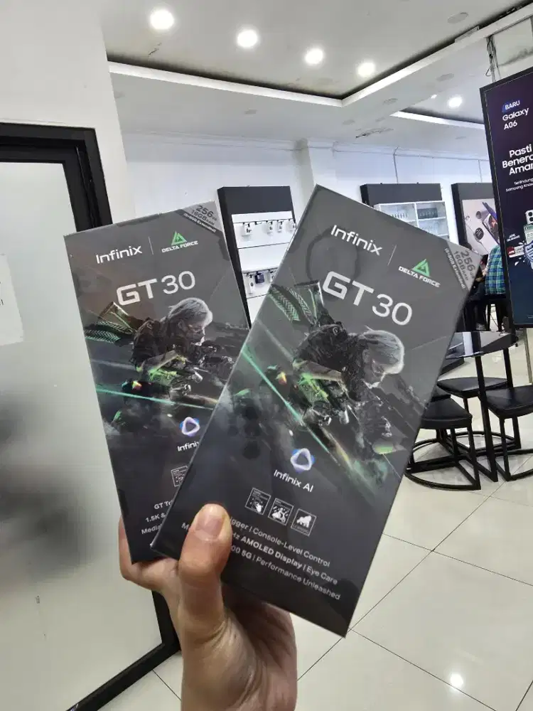 INFINIX GT 30 5G 8/256 Free Gift, Baranh segel box Garansi Resmi