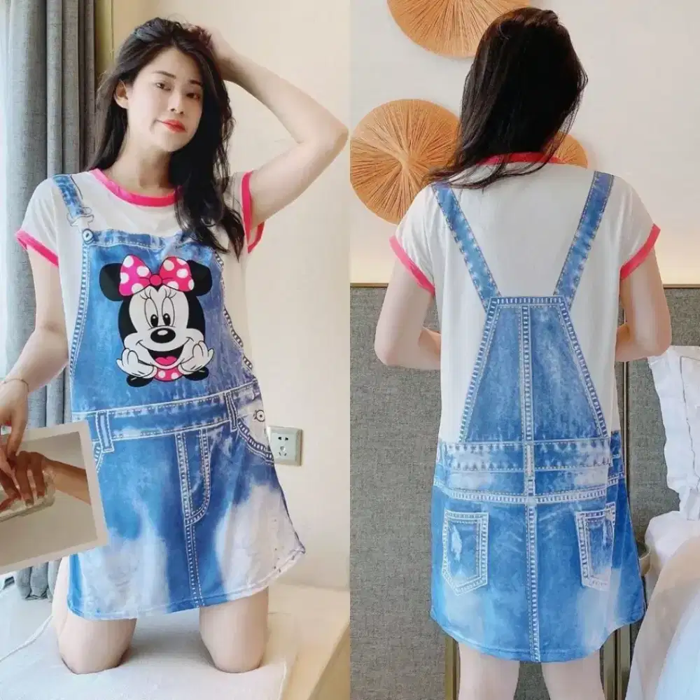 Baju daster Mickey mouse