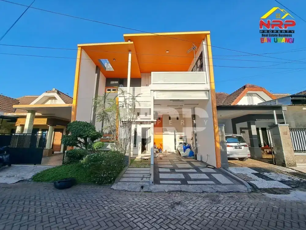 Dijual Rumah 2 Lantai Semi Furniture di Perum. Mendut Regency - Bwi