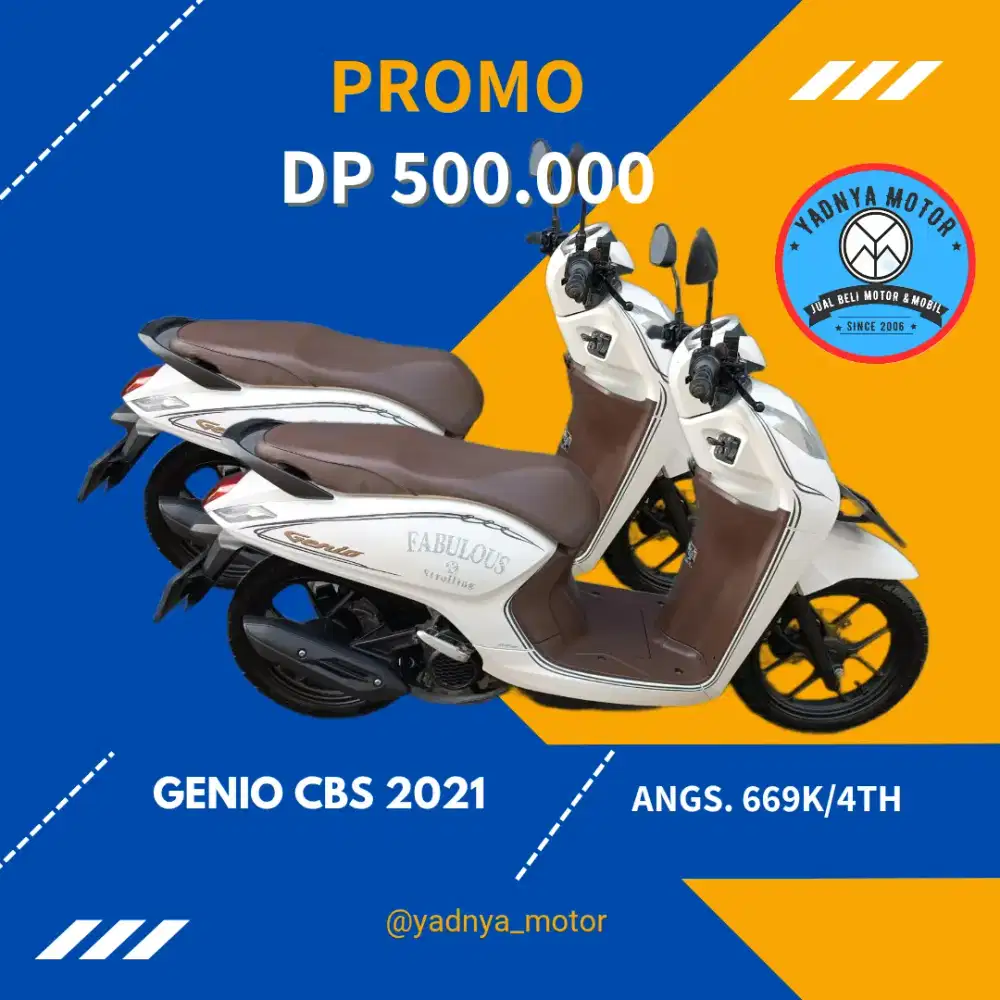 GENIO CBS 2021/YADNYA MOTOR
