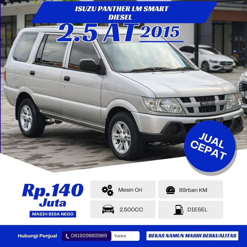 [BARANG LANGKA] Isuzu Panther Diesel LM Smart MT 2015