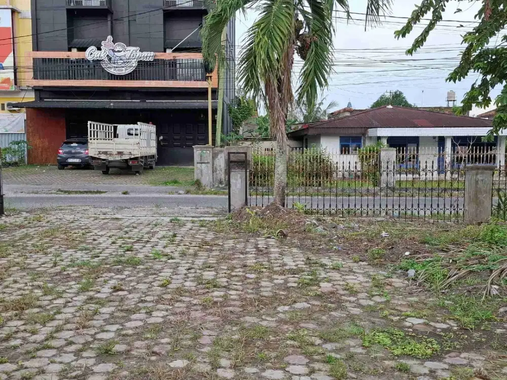 Tanah jl Wonosari 125m dari Jl Sudirman kota Pekanbaru