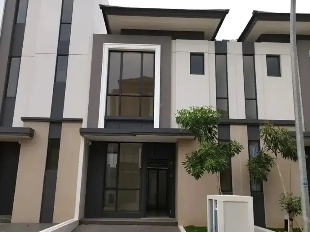 P103. Dijual Rumah 2 Lantai Cluster Sentarum Asya JGC Jakarta Garden City Cakung Jakarta Timur Siap Huni Tipe 6 Standard Strategis Dekat AEON, IKEA, G