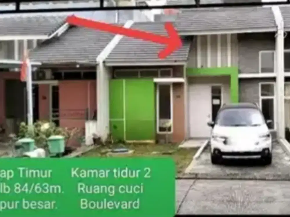 Dijual rumah Serpong garden 2 cluster Green Cove Cisauk dekat Aeon BSD