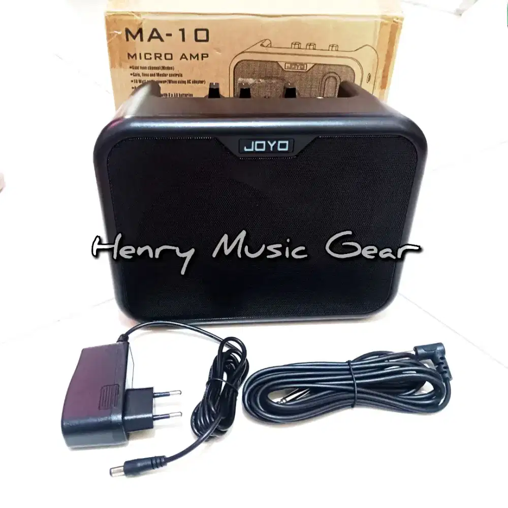 Joyo MA 10 E Mini Amply 10 Watt Bonus Kabel Jack dan Adaptor NEW