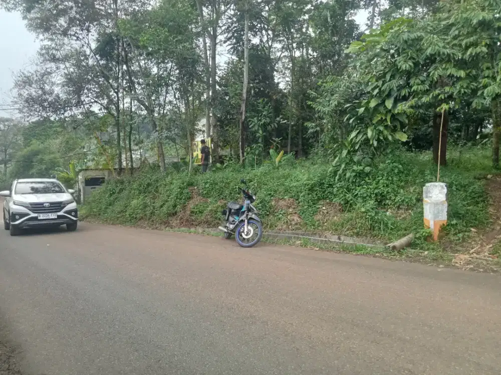 Di jual lhan tanah darat lt 2045 pinggir jln kabupaten lokasi bgus