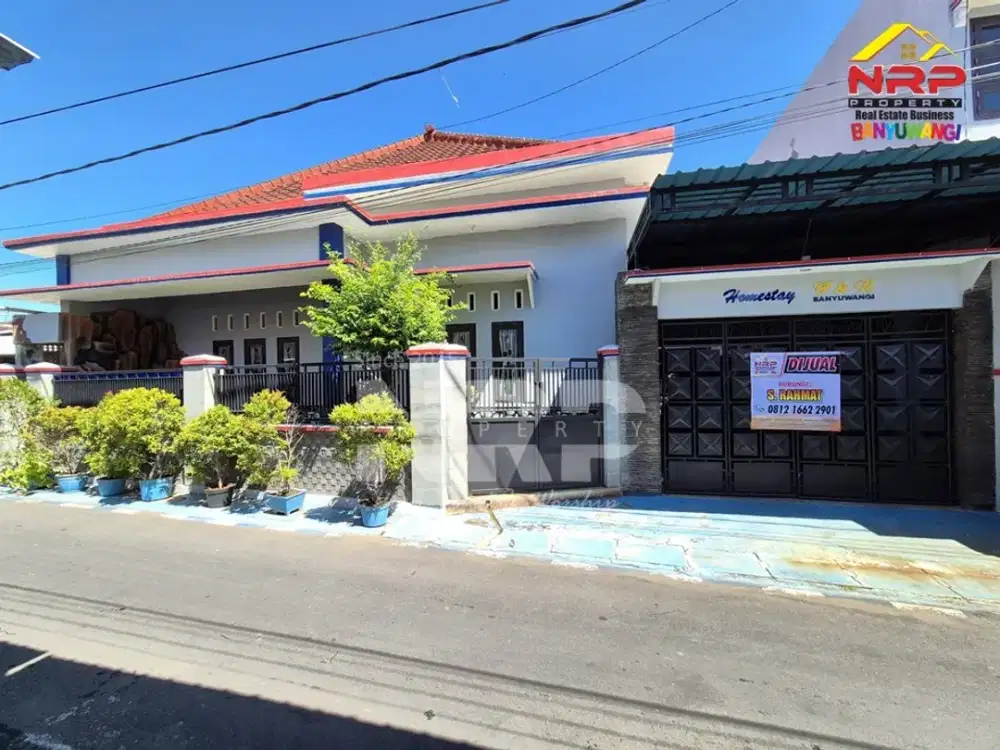 Dijual Homestay Sangat Prospek di Tukangkayu - Banyuwangi