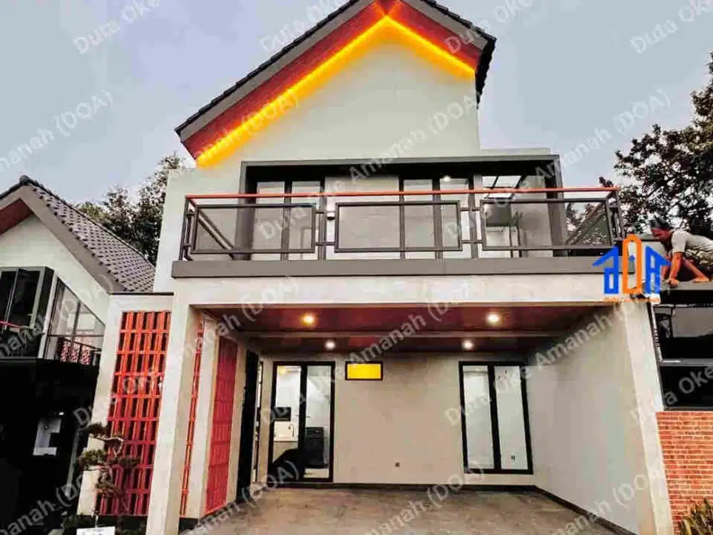Rumah Furnished KPR DP 0 Akses 900 Meter Ke Gerbang Tol Depok