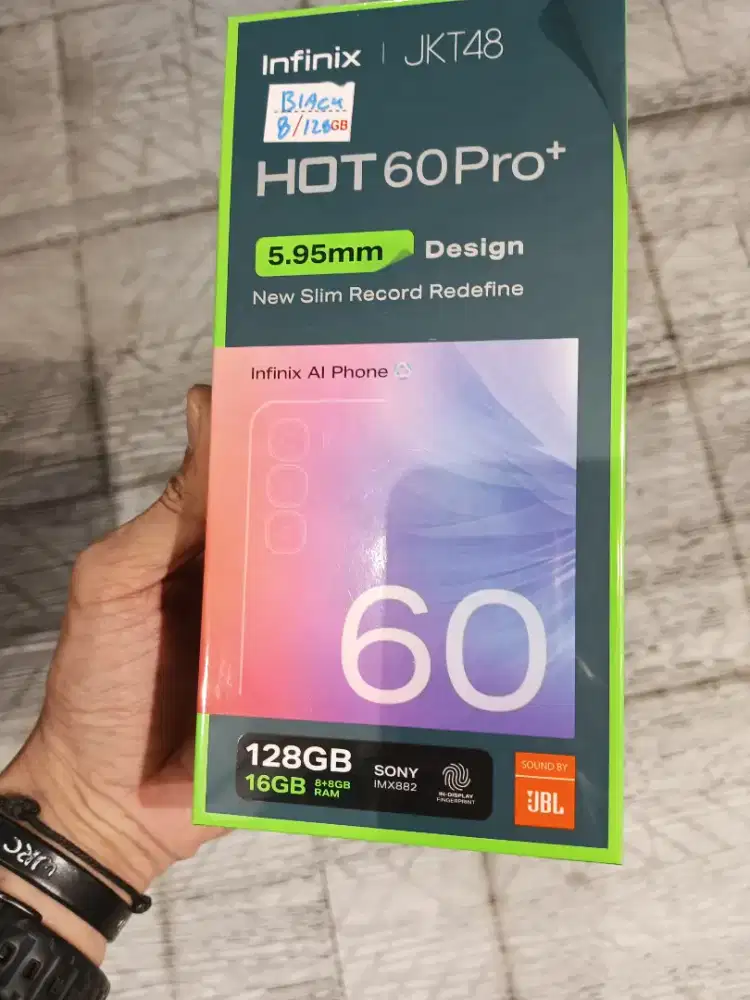 INFINIX HOT 60 PRO+ 8/256 NEW GARANSI RESMI