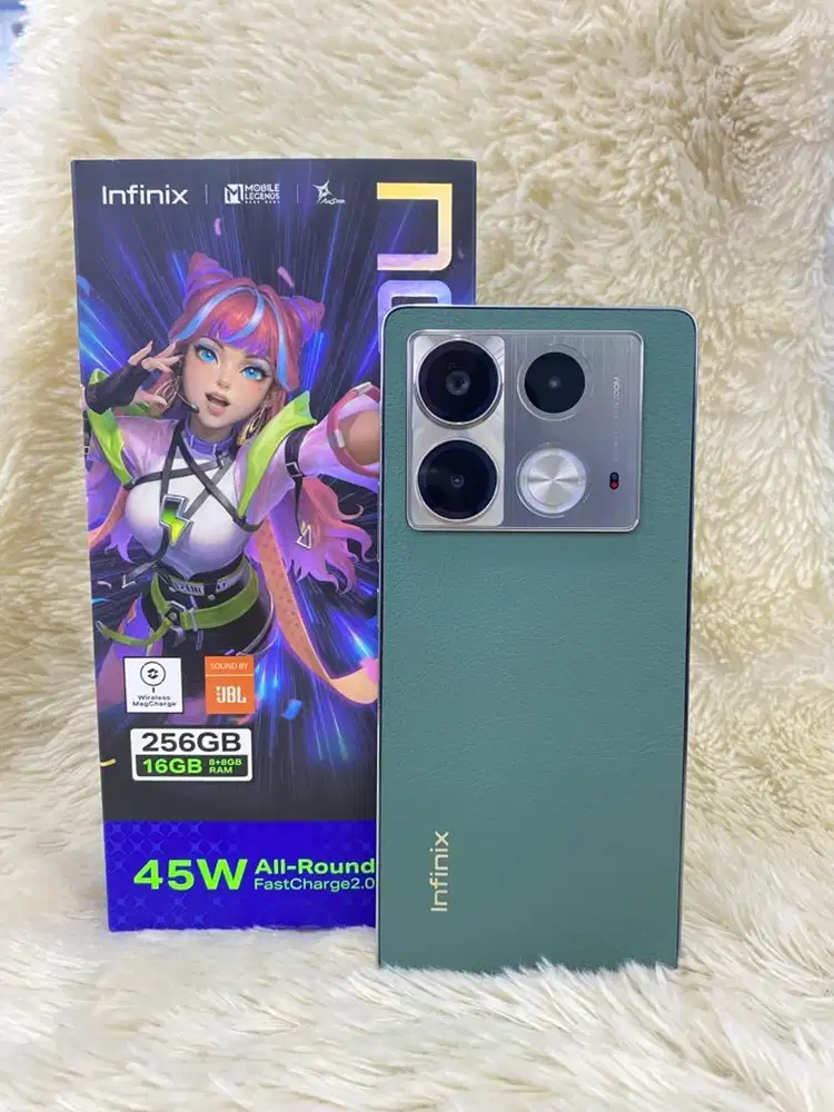 INFINIX NOTE 40 ram 8/256Gb fullset original resmi #3Gcom
