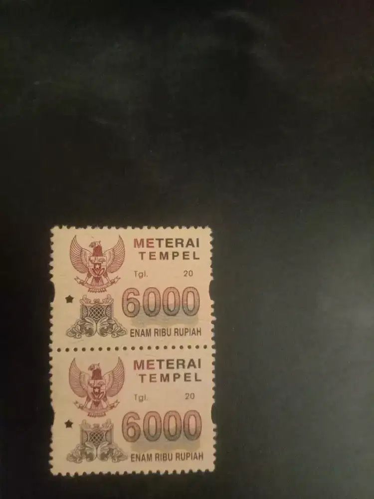 Materai 6000 th 2003 s/d 2005