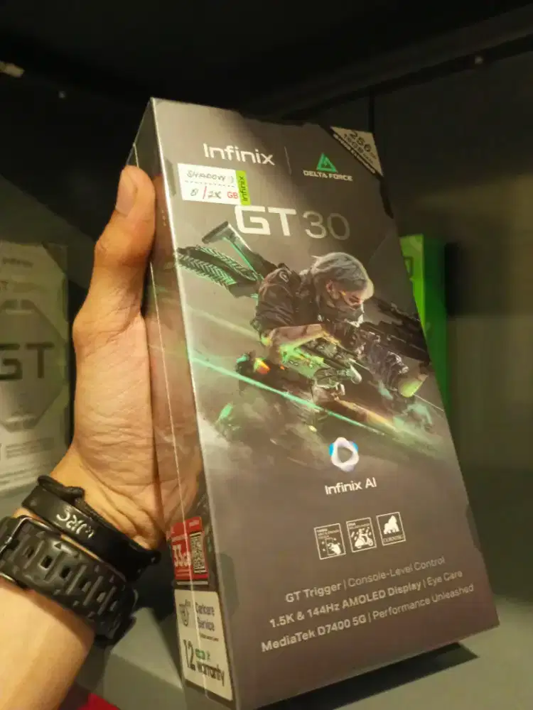 INFINIX GT 30 5G 8/256 NEW GARANSI RESMI