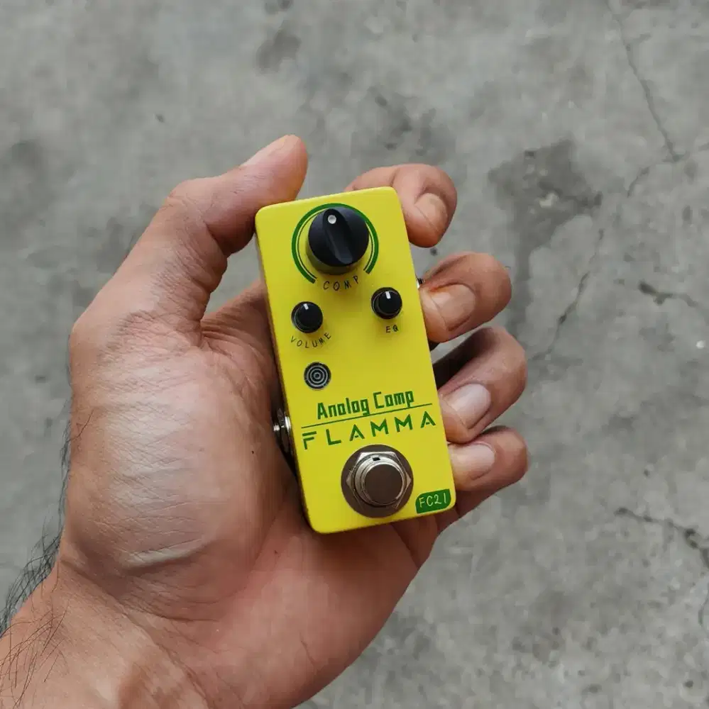 Flamma analog comp fc21 compressor pedal efek gitar compresor