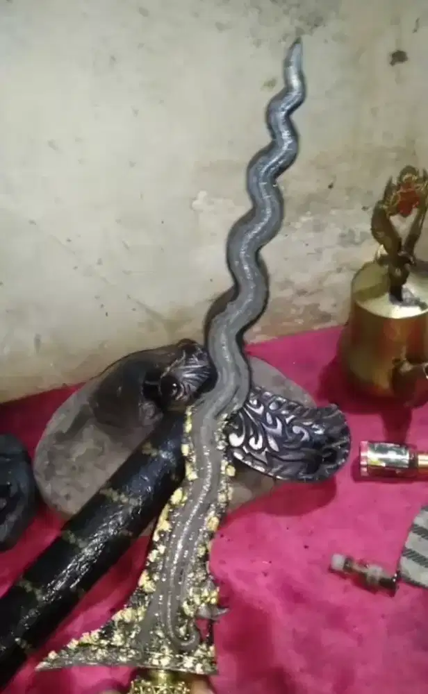 Keris Nogo Sosro kinatah Emas Sepuh