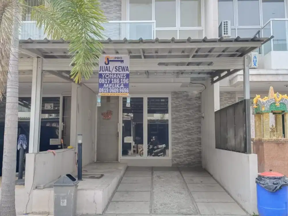 Dijual rumah 2 lantai siap pakai di kawasan taman surya