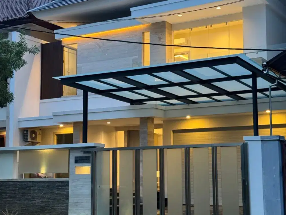 Ciamik Minimalis Modern Rumah Dian Istana Surabaya Barat