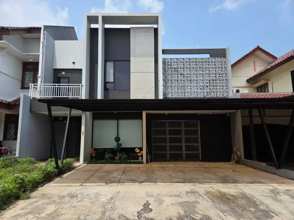 Rumah rapih Alam Sutera cluster Harmoni alam sutera Semi Furnish