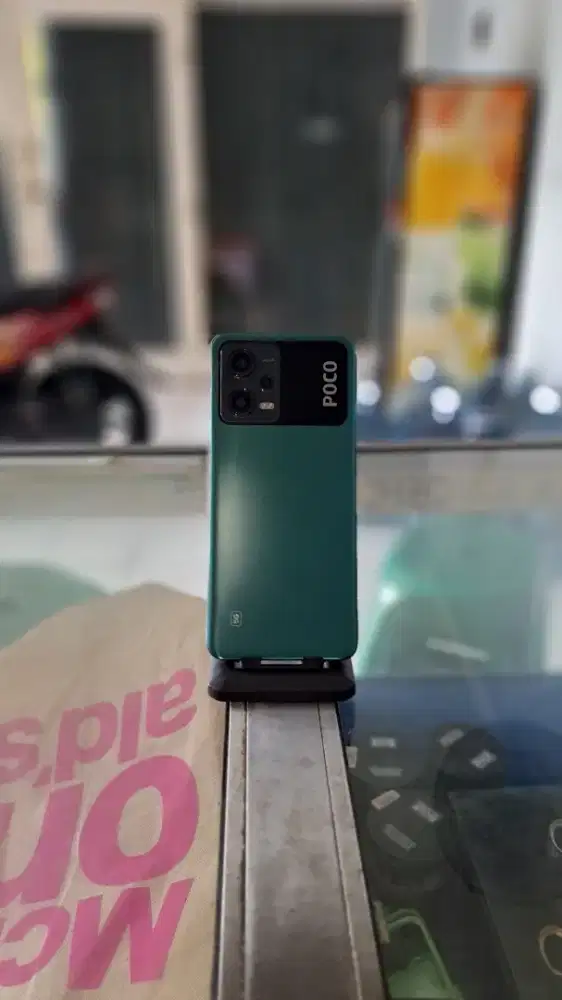 xiaomi poco X5 5G 128GB fingerprint on, face id on, layar masi ori