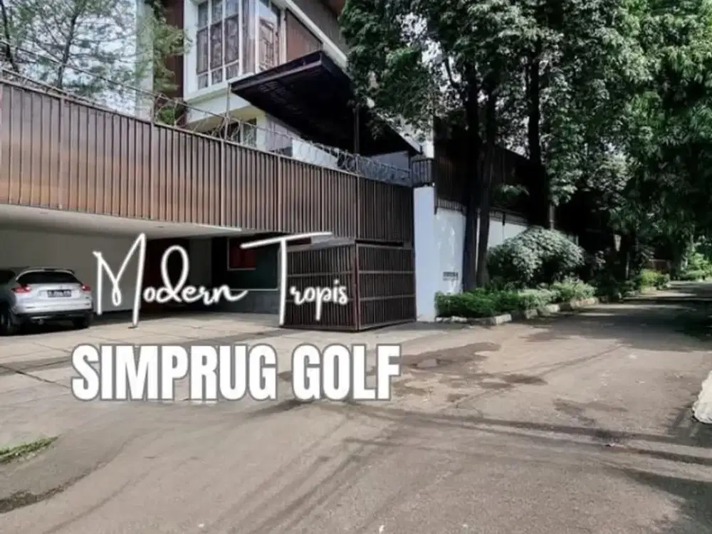 jual rumah Bagus di Simprug golf dekat Senayan Jakarta Selatan