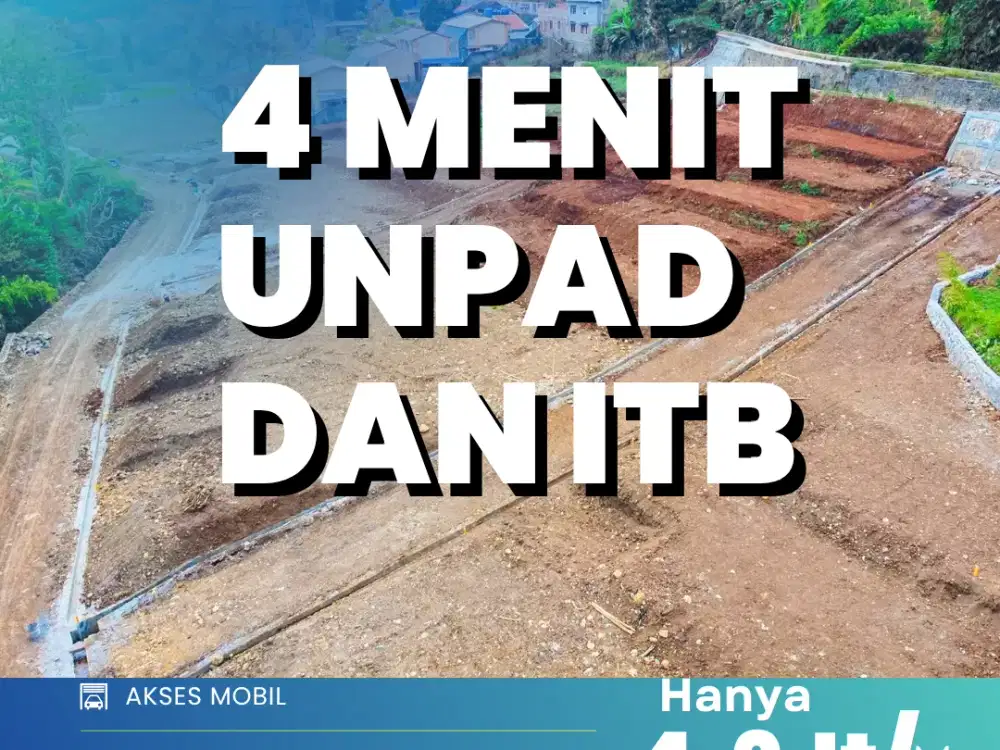 Peluang Emas! Tanah Dijual di Jatinangor, Lokasi Favorit Mahasiswa UNPAD