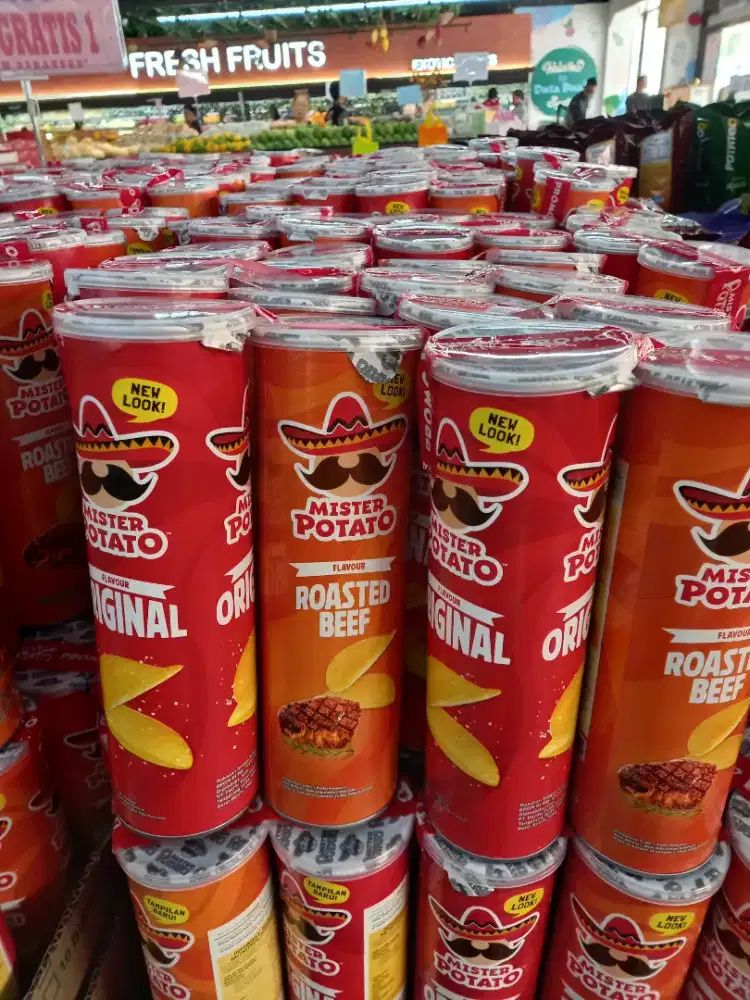 JUAL POTATO CHIPS MEREK: MISTER POTATO