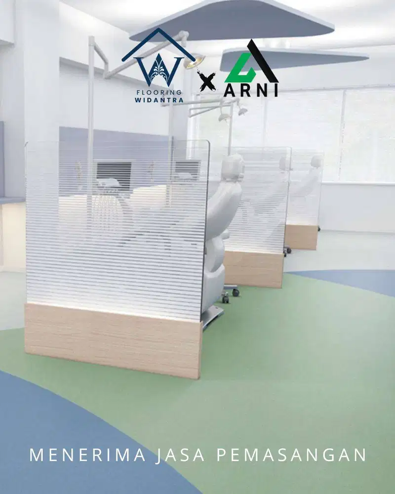VINYL ROLL ARNI lantai rumah sakit/klinik/apotek/ruangcomersil 2mm