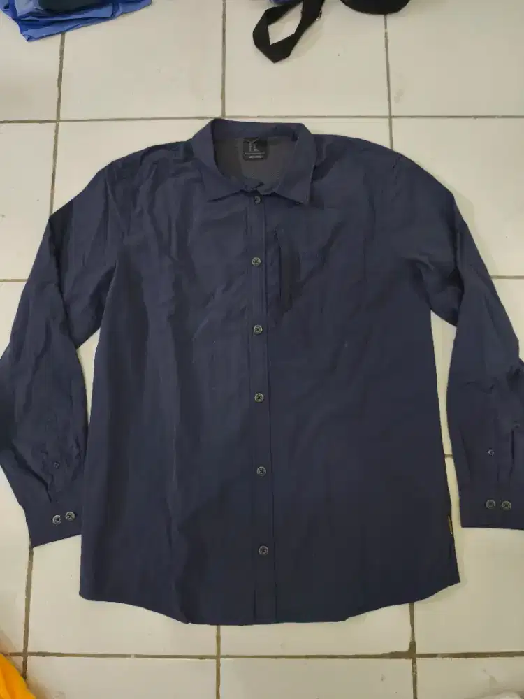 Kemeja jackwolfskin lakeside