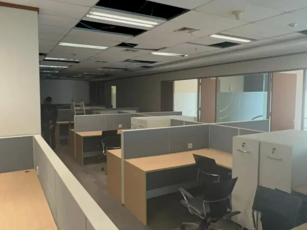 DISEWAKAN SPACE OFFICE CANTIK EQUITY TOWER SCBD JAKARTA SELATAN