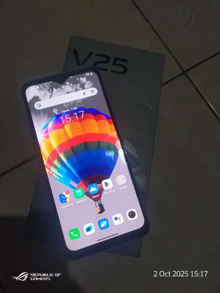 Vivo V25 5G 8/256 lengkap