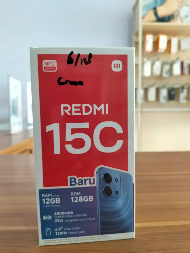 Redmi 15c 6/128 (BARU)