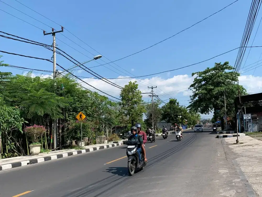 Tanah pinggir jalan Saleh sungkar cocok untuk usaha Bisnis