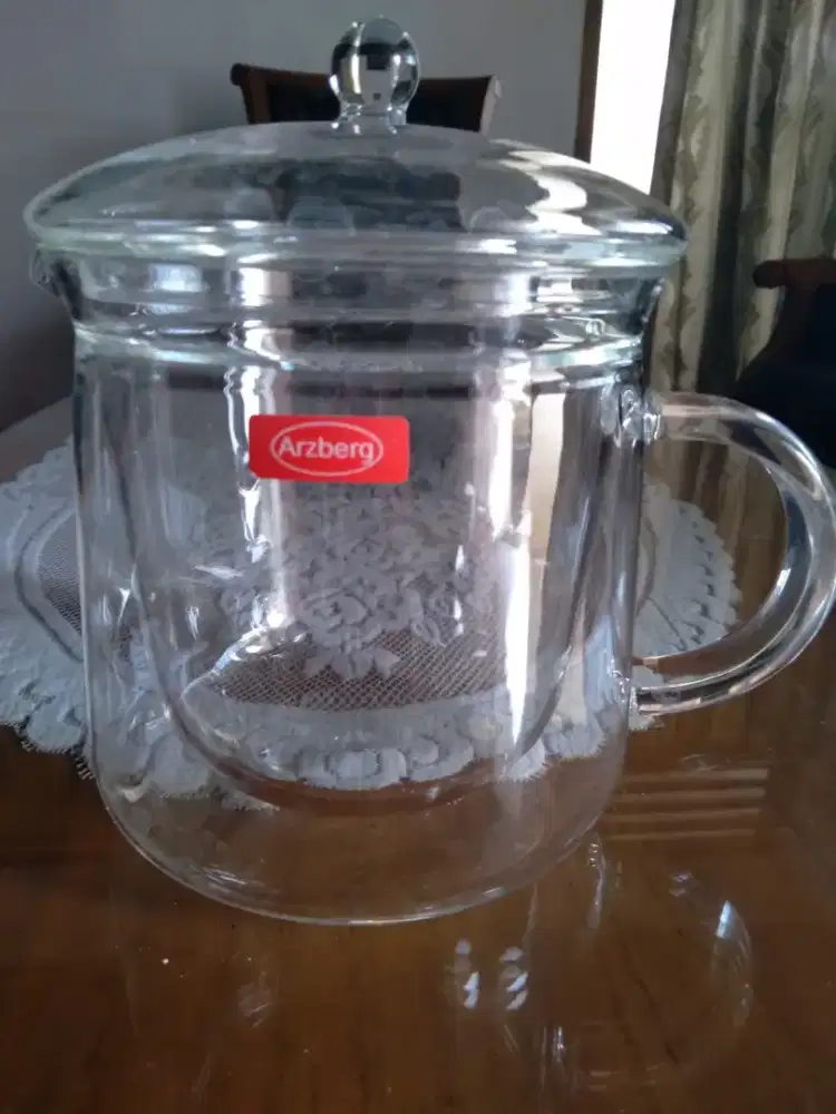 Jar/Teko Double Glass merek Azberg