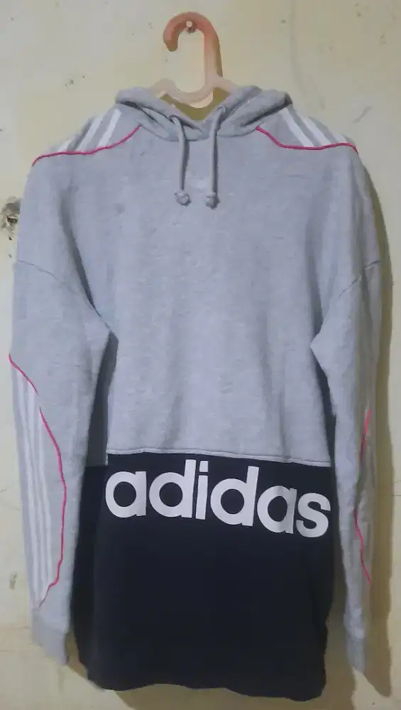 HOODIE ADIDAS BIG LOGO COLOR BLOCK