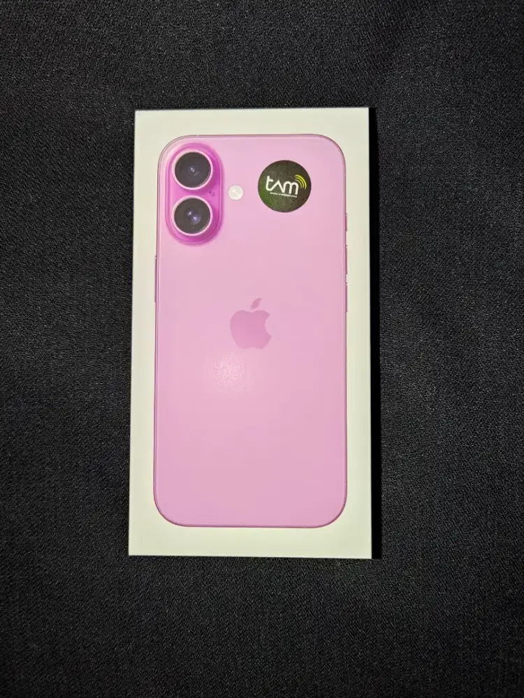 IPHONE 16 IBOX SEGEL BARU 128GB PINK