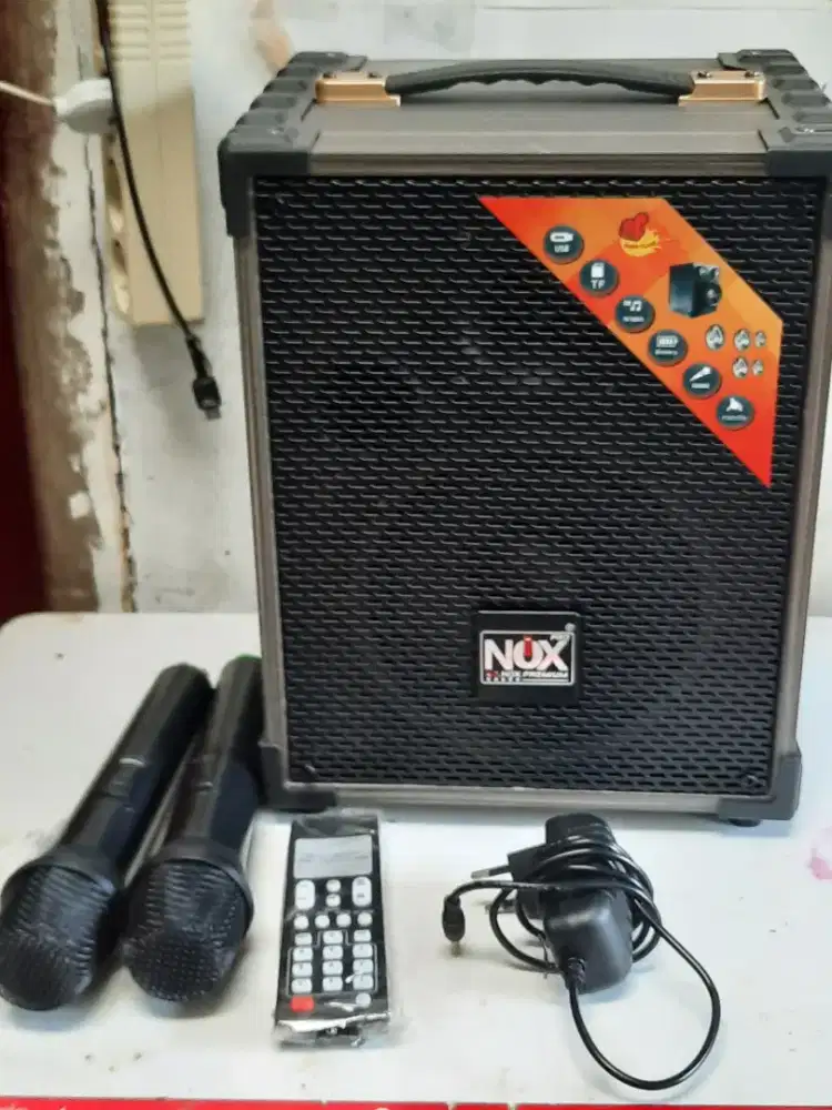 Speaker aktif merek nixnox Di jual