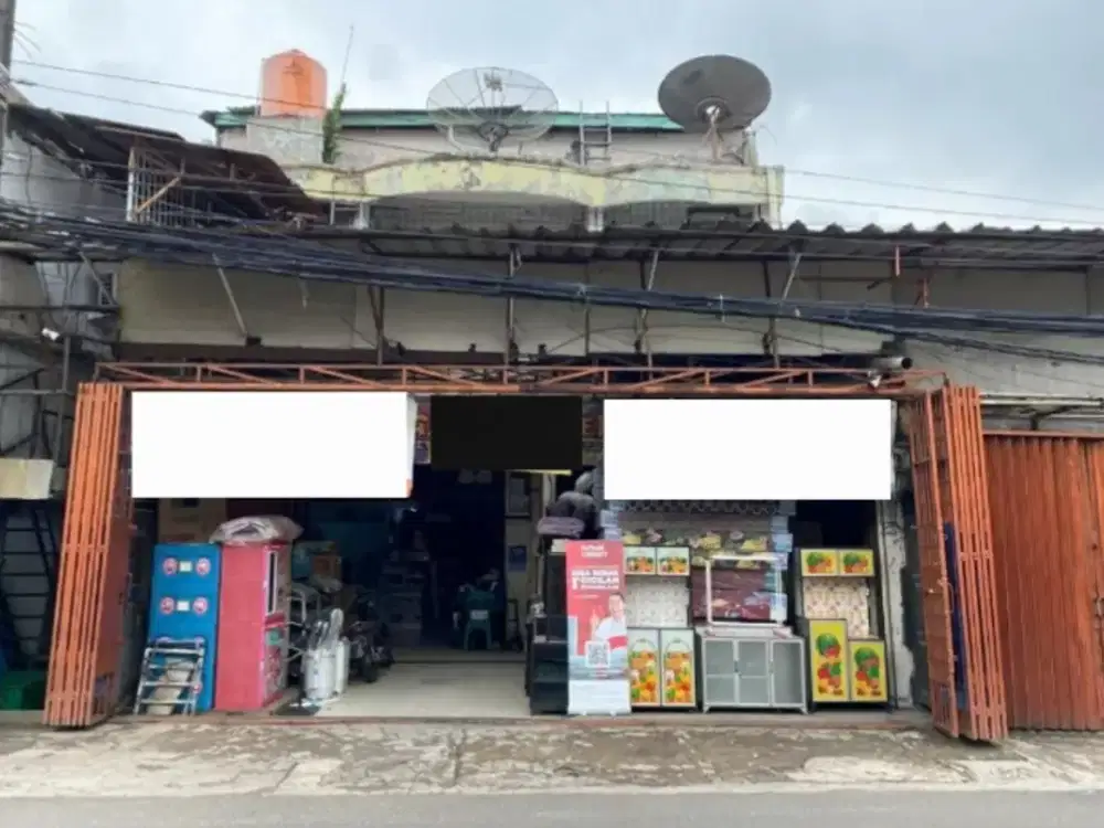 Ruko Lebar 10 m Dijual di Bintara Bekasi Barat