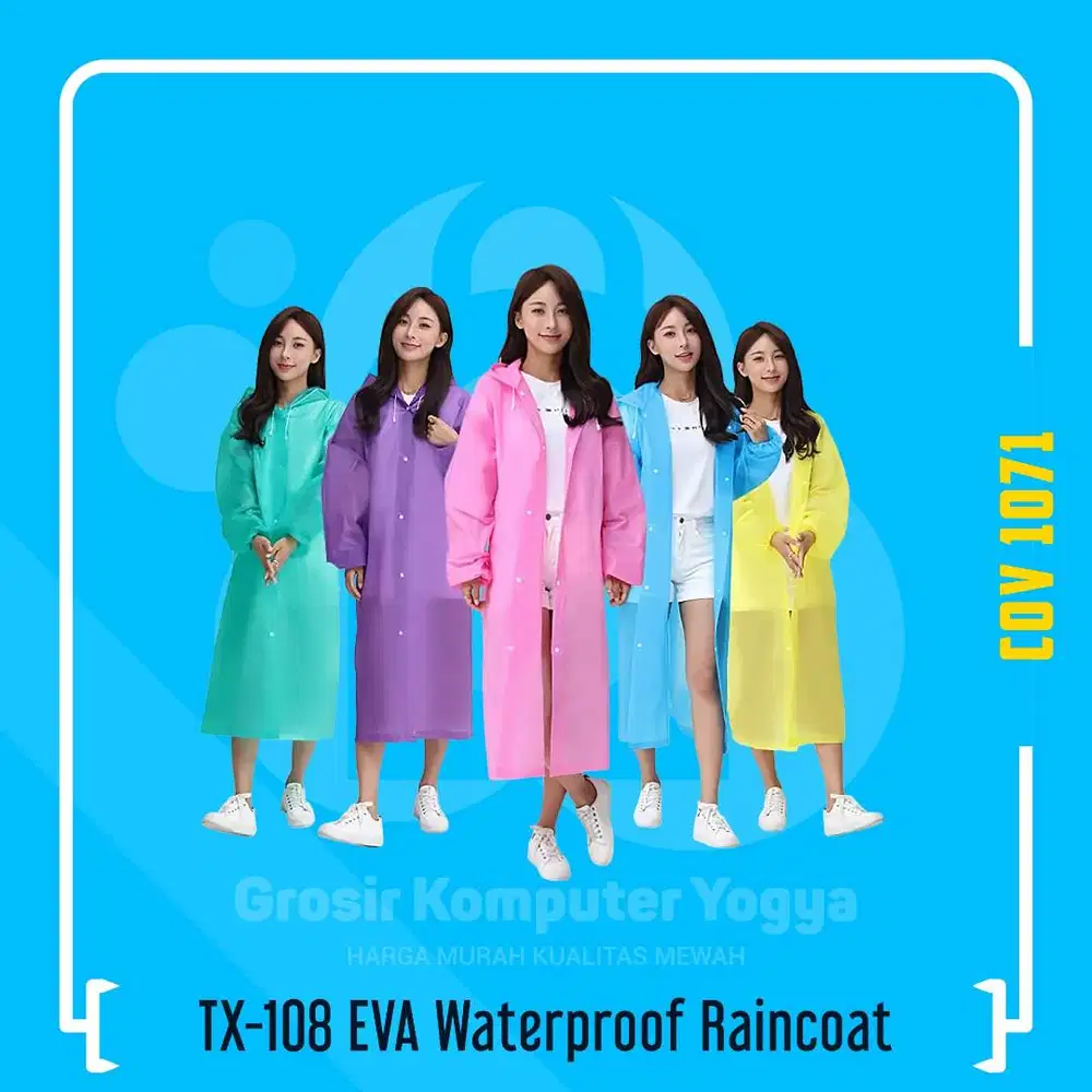 JAS HUJAN EVA JUBAH PANJANG