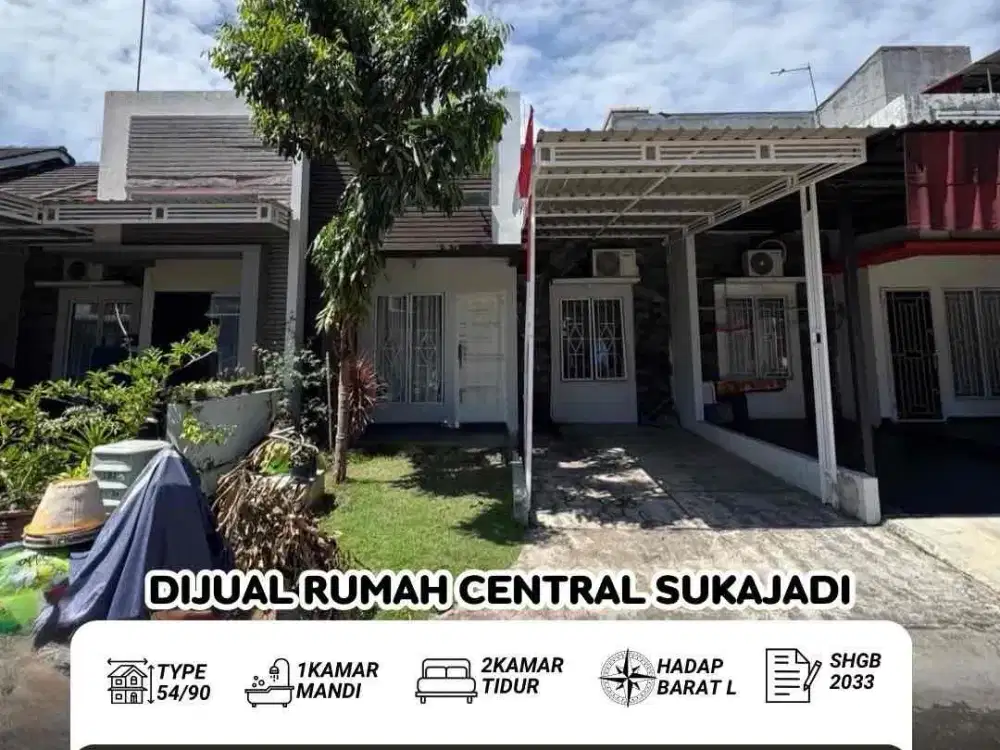 Dijual Rumah Central Sukajadi Residence Batam Center