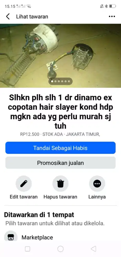 Slhknlh slh 1 dr ex copotan hair slayer berkualitas mgkn ada yg perlu