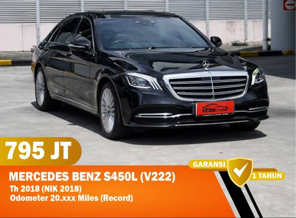 MERCEDES BENZ S450L (V222) METIC 2018