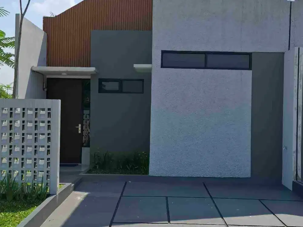 rumah desain Skandinavian 10 menit ke stasiun citayam