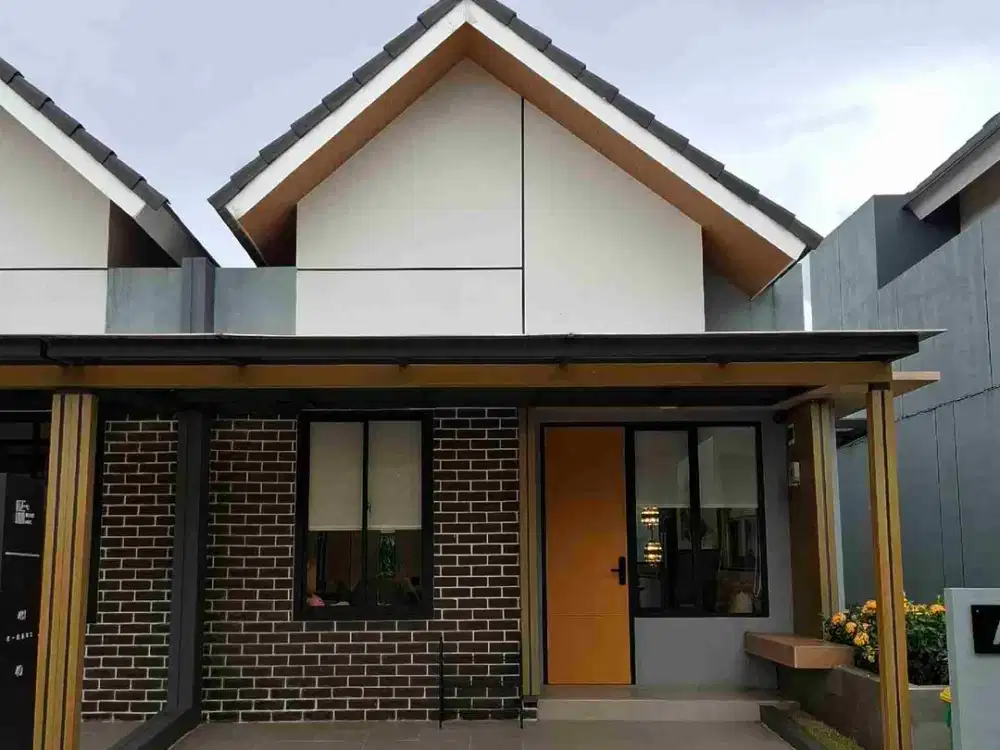 rumah desain korea pertama di Bogor fasilitas lengkap