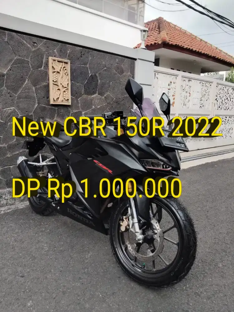 CBR 2022. Pajak ON. Like New. Standar. Mulus. Ban OK. Cash/Kredit/TT