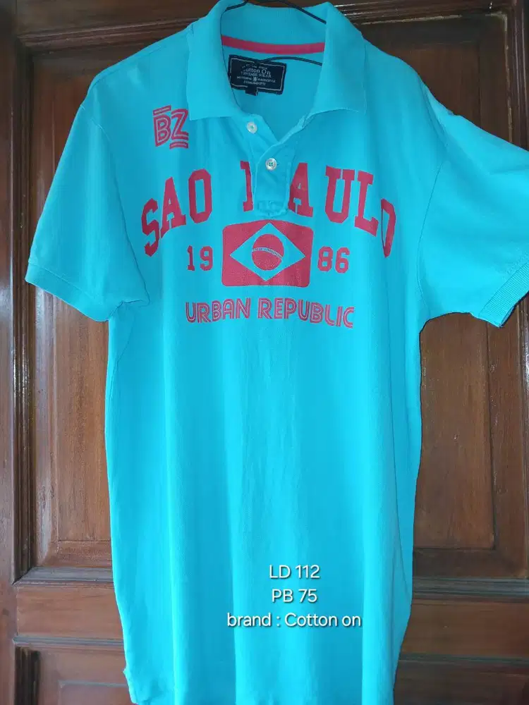 Kaos Laki2 bahan Polo