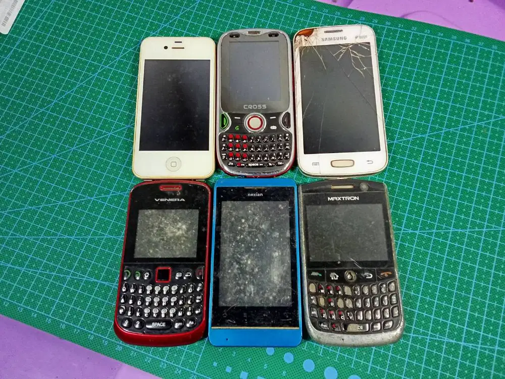 Hanphone Jadul Samsung Nexian Cross Bahan service dan sparepart