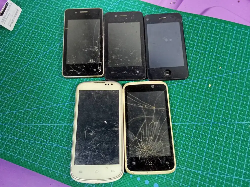 hp handphone bekas bahan belajar service atau sparepart